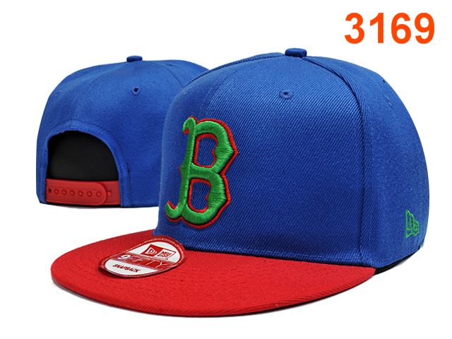 Boston Red Sox Blue Snapback Hat PT 0701